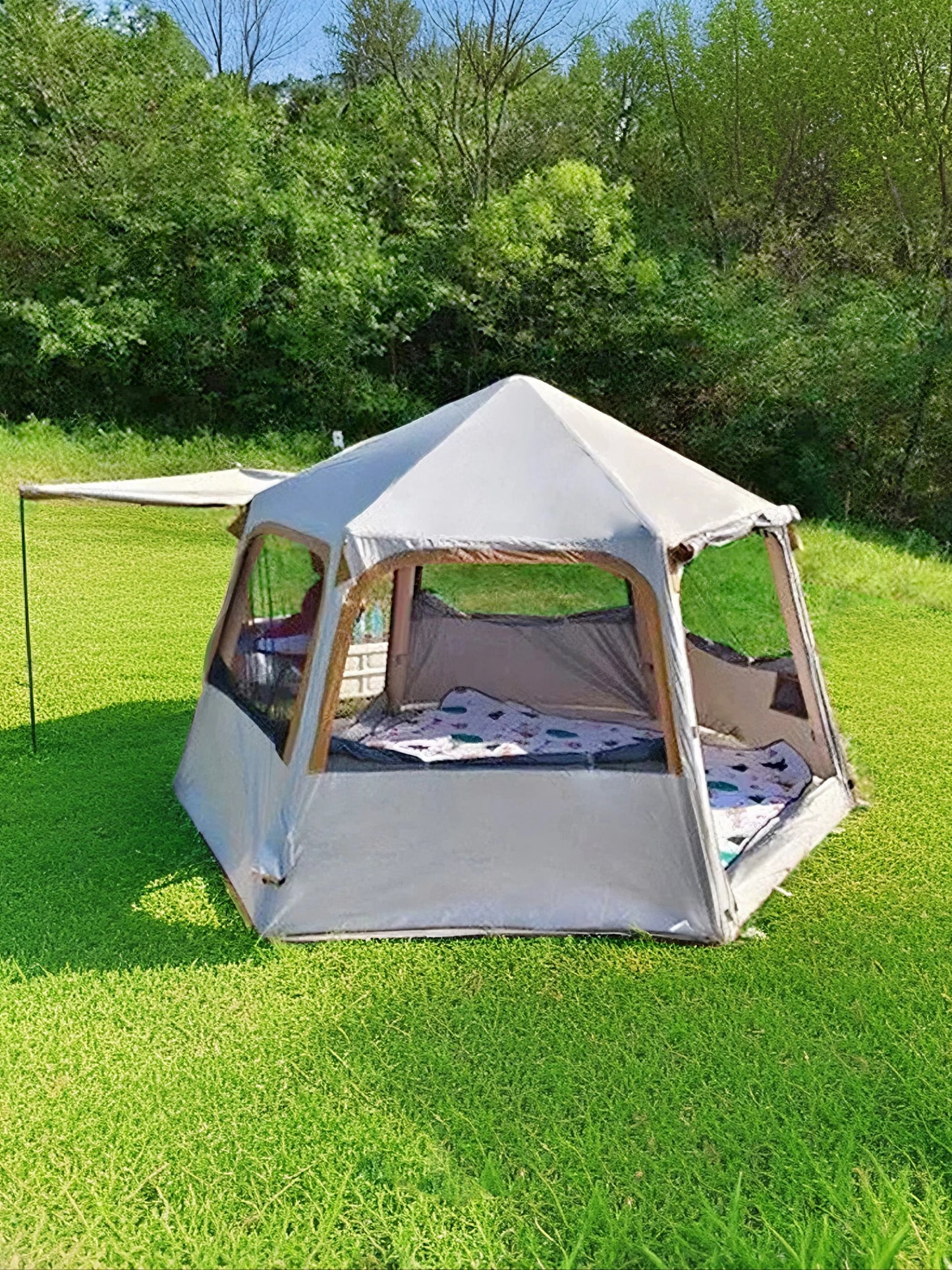 Hexagonal Inflatable Air Tent 4-6 people
