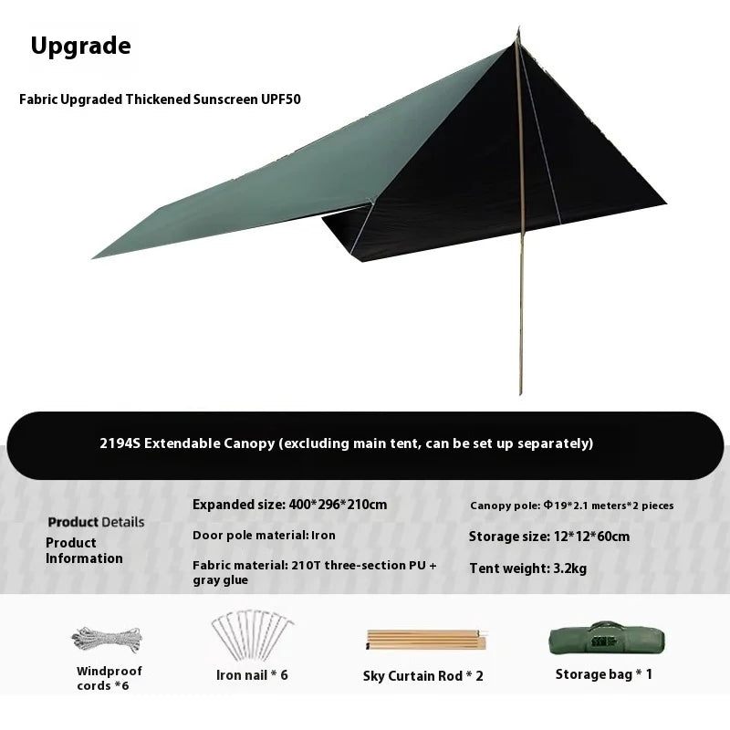 Hexagonal Inflatable Air Tent 4-6 people