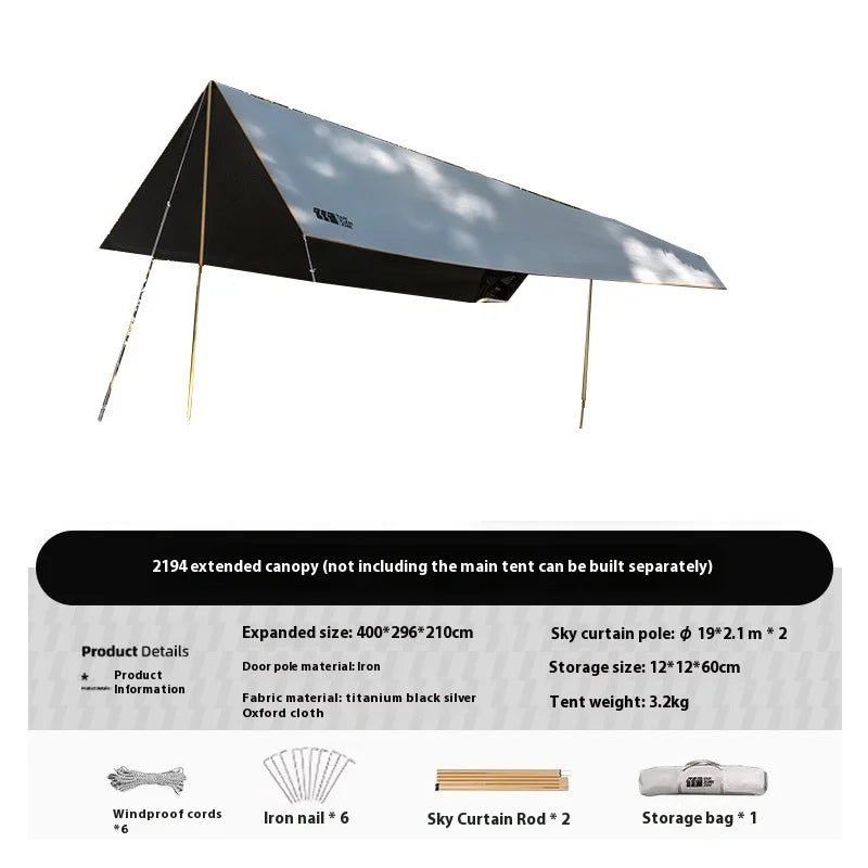 Hexagonal Inflatable Air Tent 4-6 people
