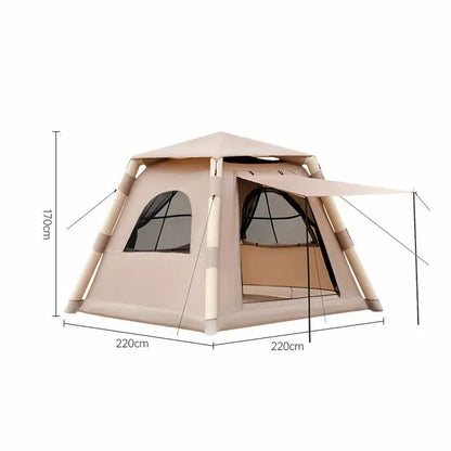 Large Camping One-touch Air Tent for 4-5 people