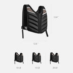 VORTEX 10LB 15LB 20LB Zipper Weighted Vest
